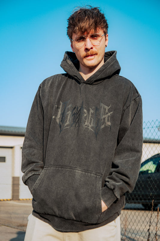 Stonewash Logo Hoodie