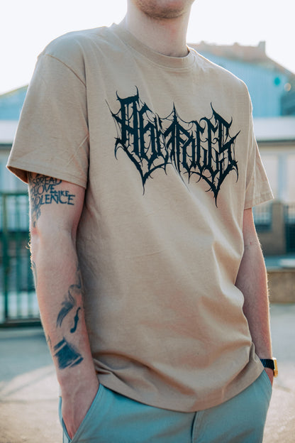 Oversize Beige Logo T-shirt